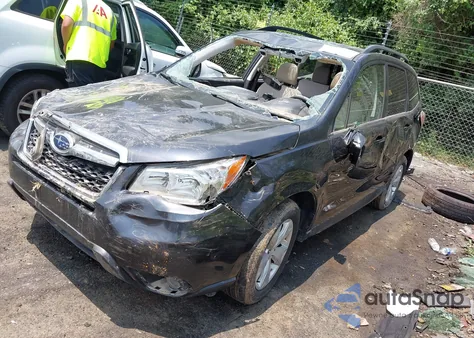 2016 Subaru Forester 2.5I Premium из США, поврежденный, VIN JF2SJAFCXGH566256